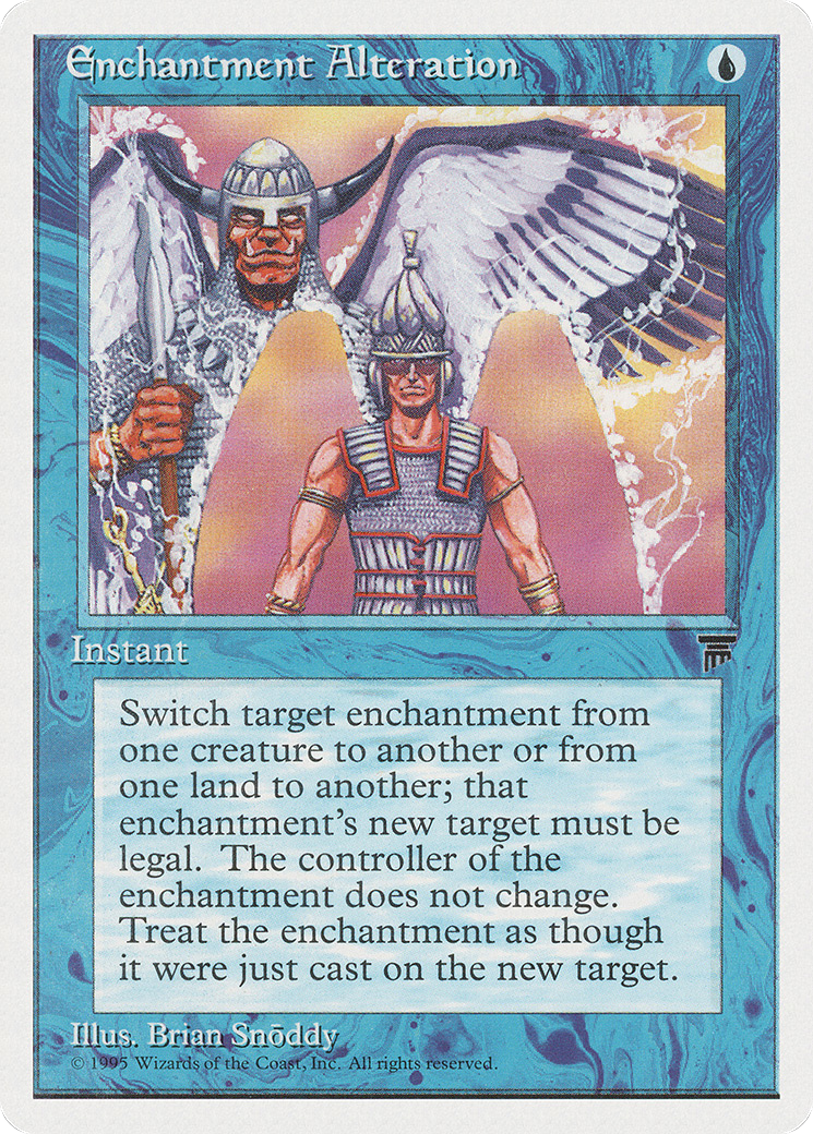 Enchantment Alteration (CHR-019) - Chronicles - Premium MTG Single from Wizards of the Coast - Just $0.08! Shop now at Game Crave Tournament Store
