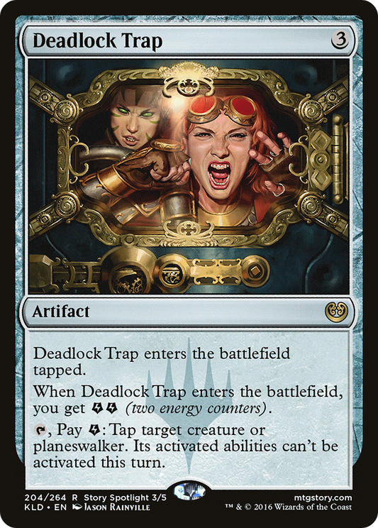Deadlock Trap (KLD-204) - Kaladesh - Premium MTG Single from Wizards of the Coast - Just $0.25! Shop now at Game Crave Tournament Store