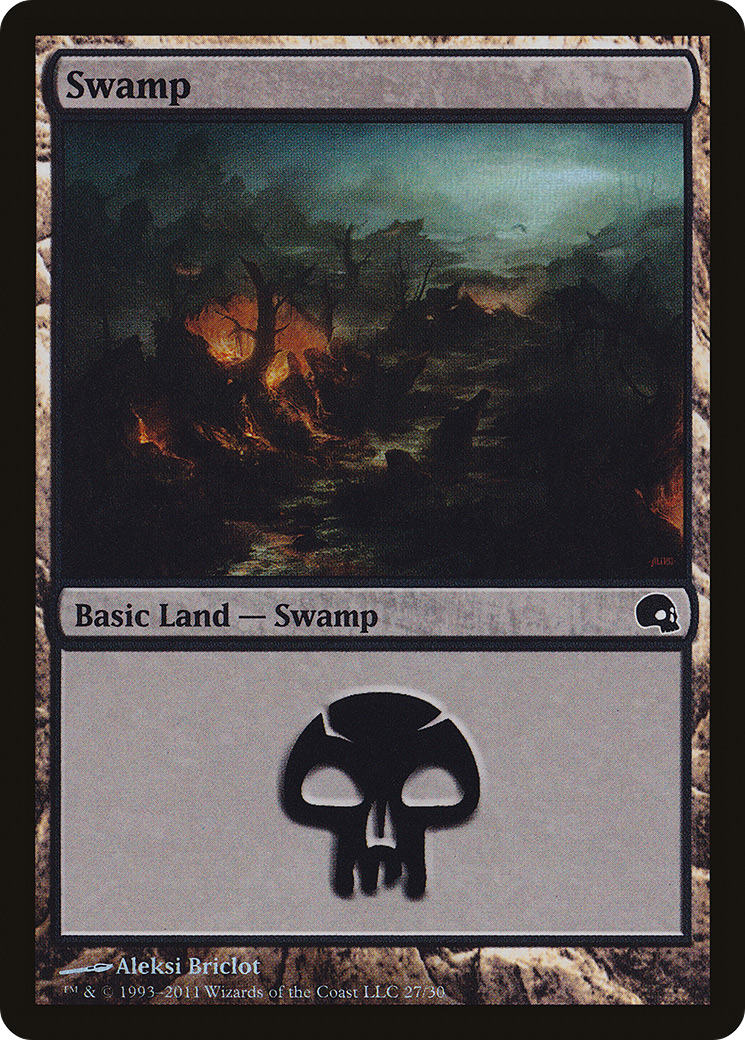 Swamp (PD3-027) - Premium Deck Series: Graveborn Foil - Premium MTG Single from Wizards of the Coast - Just $0.25! Shop now at Game Crave Tournament Store