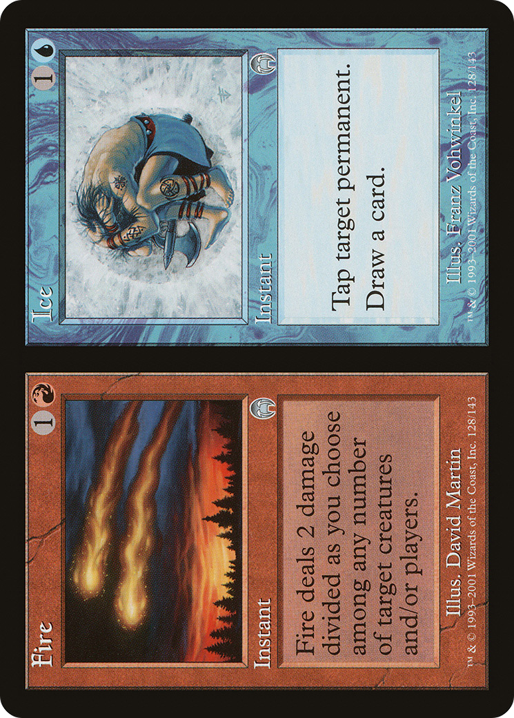 Fire // Ice (APC-128) - Apocalypse Foil - Premium MTG Single from Wizards of the Coast - Just $35.14! Shop now at Game Crave Tournament Store
