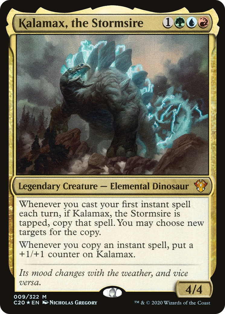 Kalamax, the Stormsire (C20-009) - Commander 2020 - Premium MTG Single from Wizards of the Coast - Just $0.08! Shop now at Game Crave Tournament Store