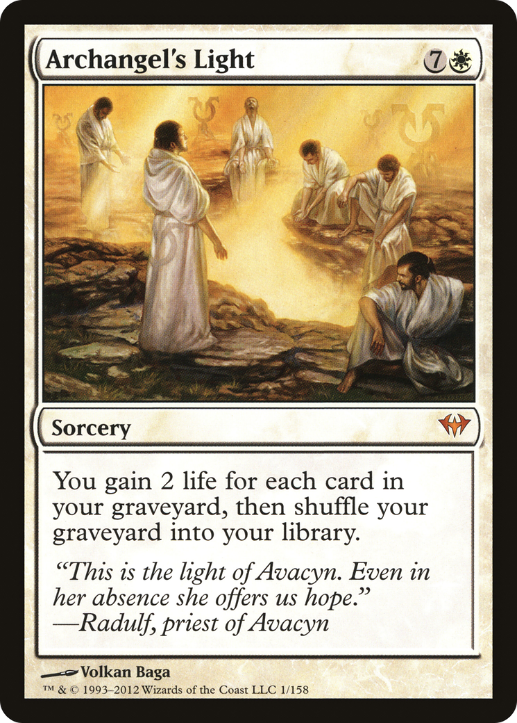 Archangel's Light (DKA-001) - Dark Ascension Foil - Premium MTG Single from Wizards of the Coast - Just $0.79! Shop now at Game Crave Tournament Store