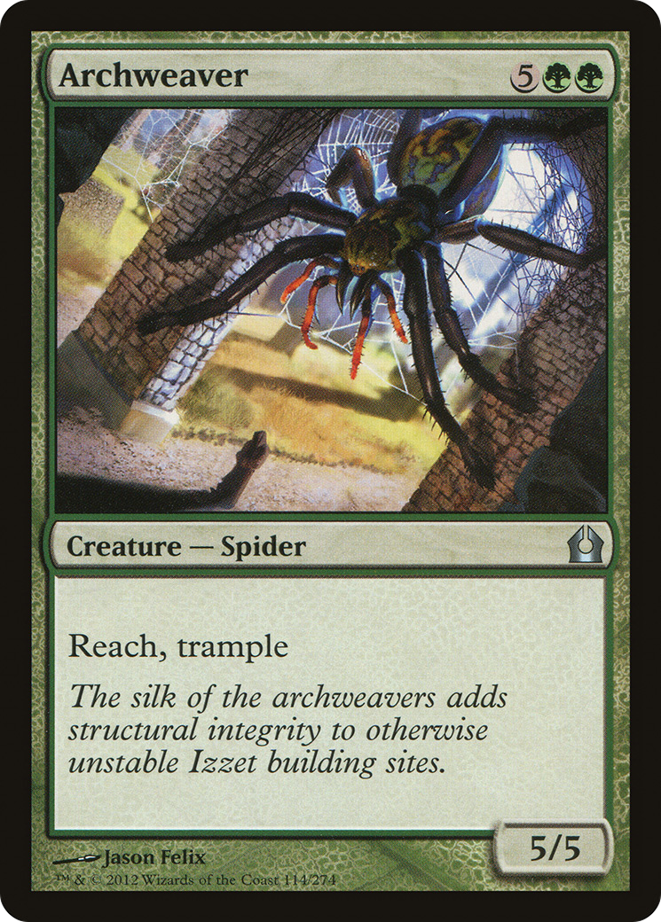 Archweaver (RTR-114) - Return to Ravnica - Premium MTG Single from Wizards of the Coast - Just $0.25! Shop now at Game Crave Tournament Store