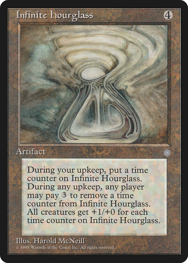 Infinite Hourglass (ICE-323) - Ice Age - Premium MTG Single from Wizards of the Coast - Just $0.12! Shop now at Game Crave Tournament Store