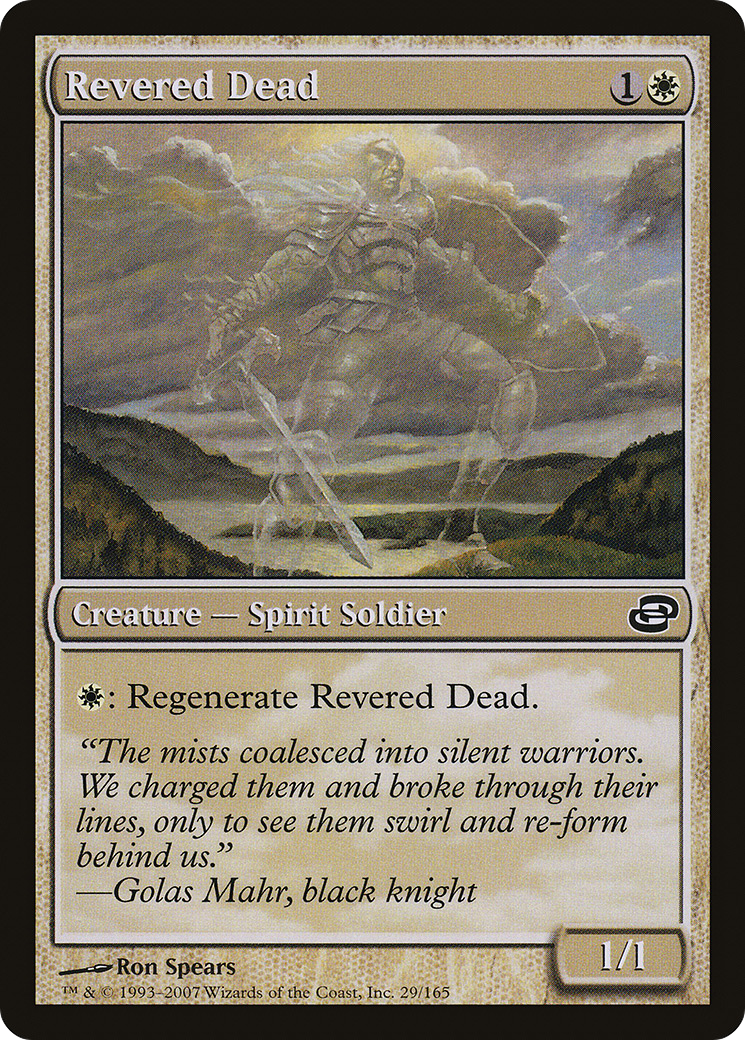 Revered Dead (PLC-029) - Planar Chaos: (colorshifted) - Premium MTG Single from Wizards of the Coast - Just $0.08! Shop now at Game Crave Tournament Store
