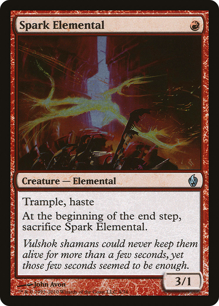 Spark Elemental (PD2-004) - Premium Deck Series: Fire and Lightning Foil - Premium MTG Single from Wizards of the Coast - Just $0.08! Shop now at Game Crave Tournament Store