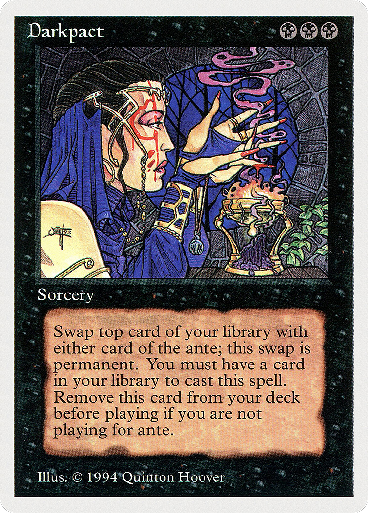 Darkpact (SUM-100) - Summer Magic / Edgar - Premium MTG Single from Wizards of the Coast - Just $0! Shop now at Game Crave Tournament Store
