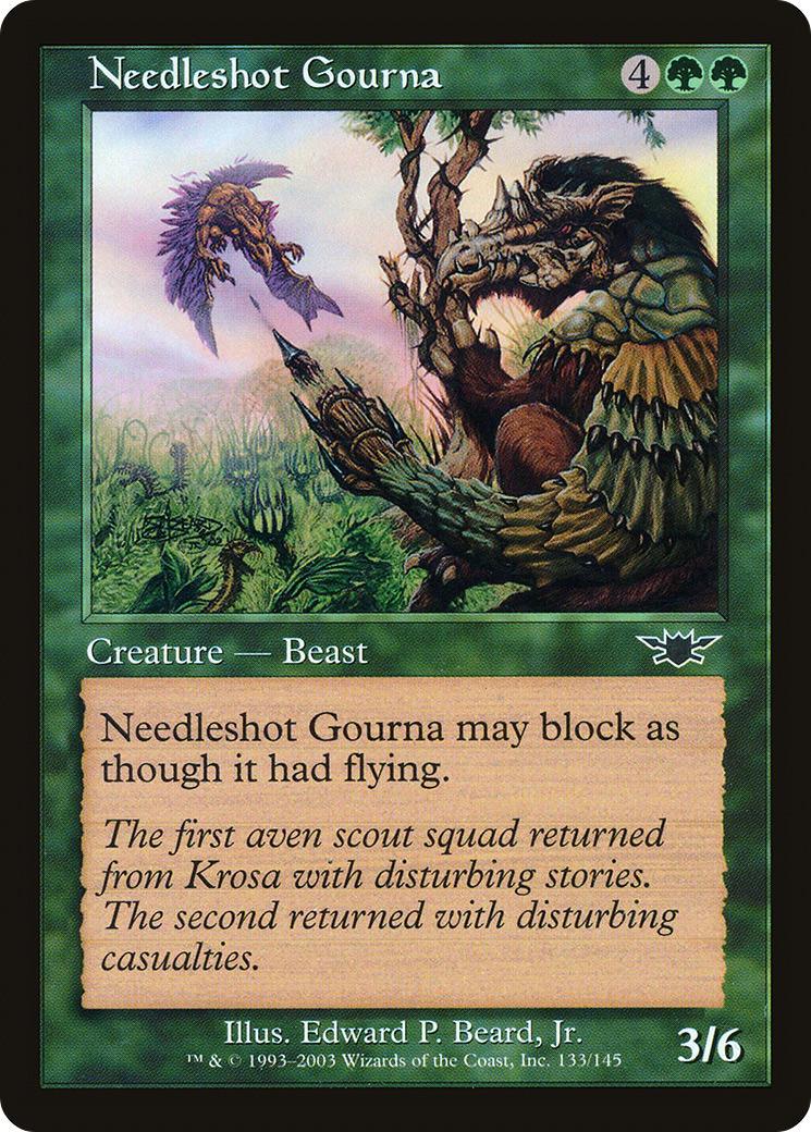 Needleshot Gourna (LGN-133) - Legions Foil - Premium MTG Single from Wizards of the Coast - Just $0.12! Shop now at Game Crave Tournament Store
