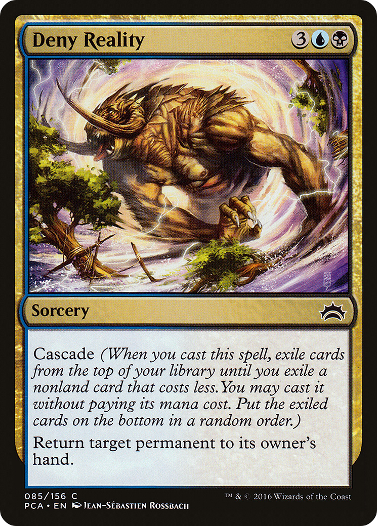 Deny Reality (PCA-085) - Planechase Anthology - Premium MTG Single from Wizards of the Coast - Just $0.08! Shop now at Game Crave Tournament Store