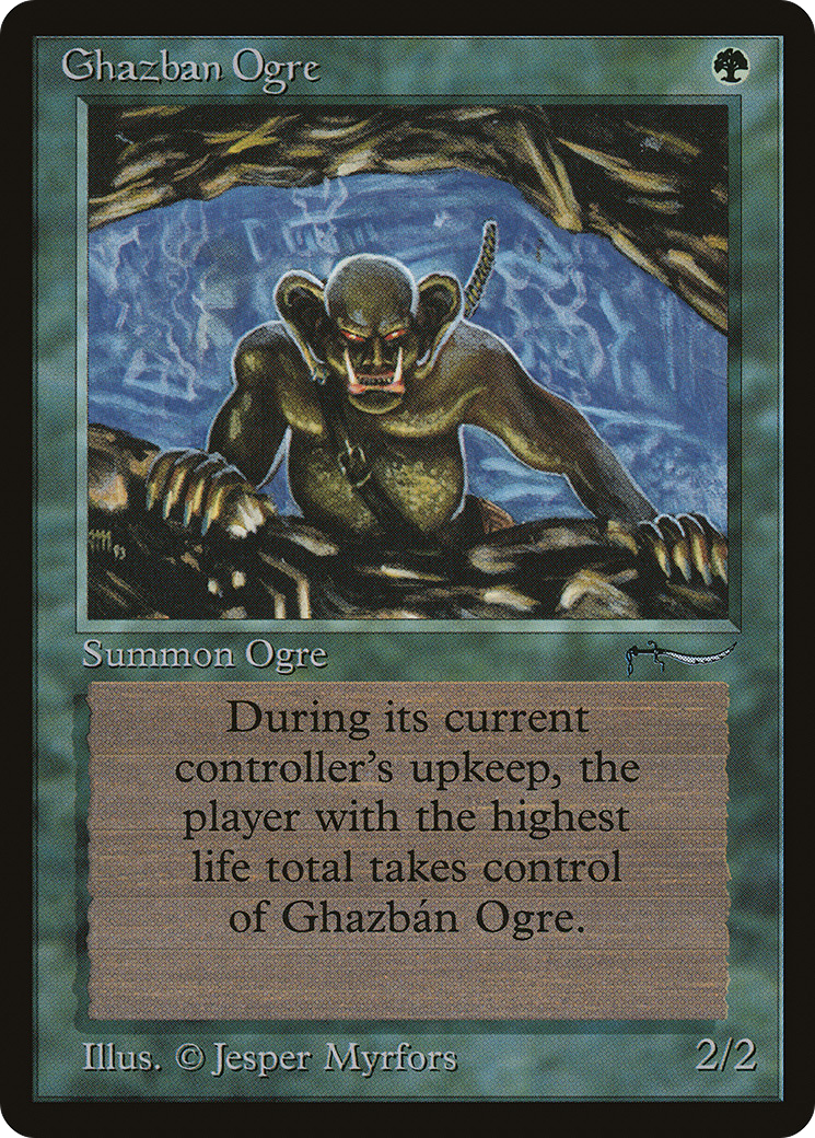 Ghazbán Ogre (ARN-049) - Arabian Nights - Premium MTG Single from Wizards of the Coast - Just $1! Shop now at Game Crave Tournament Store