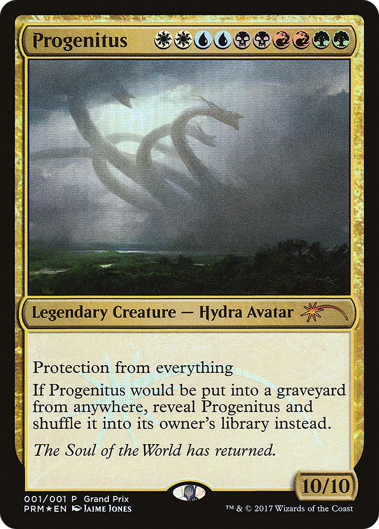 Progenitus (PGPX-2017) - Grand Prix Promos Foil - Premium MTG Single from Wizards of the Coast - Just $0.47! Shop now at Game Crave Tournament Store