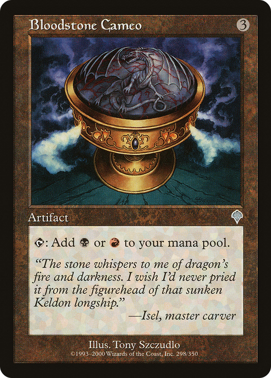 Bloodstone Cameo (INV-298) - Invasion - Premium MTG Single from Wizards of the Coast - Just $0.08! Shop now at Game Crave Tournament Store