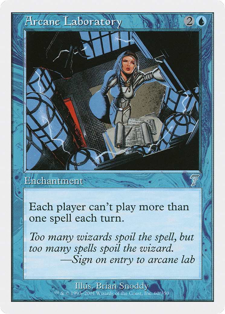 Arcane Laboratory (7ED-060) - Seventh Edition - Premium MTG Single from Wizards of the Coast - Just $0.23! Shop now at Game Crave Tournament Store
