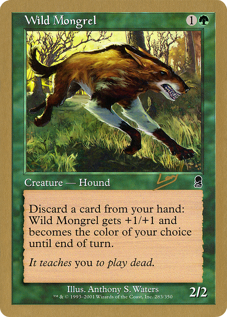 Wild Mongrel (WC02-RL283) - World Championship Decks 2002 - Premium MTG Single from Wizards of the Coast - Just $0.24! Shop now at Game Crave Tournament Store