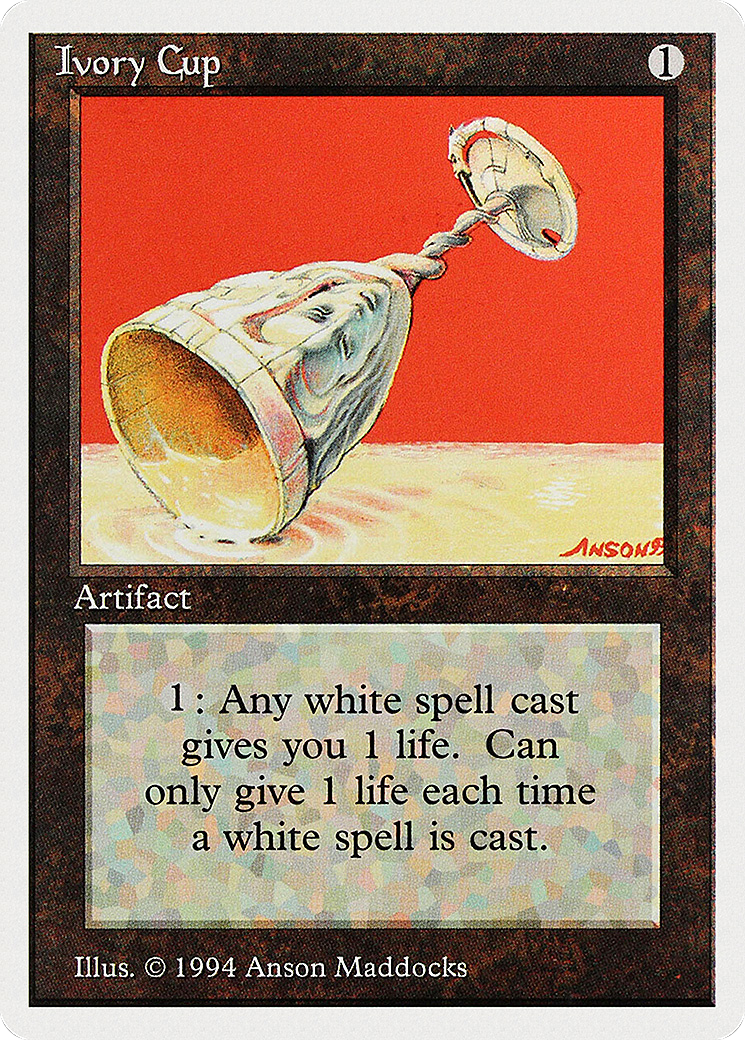 Ivory Cup (SUM-253) - Summer Magic / Edgar - Premium MTG Single from Wizards of the Coast - Just $0! Shop now at Game Crave Tournament Store