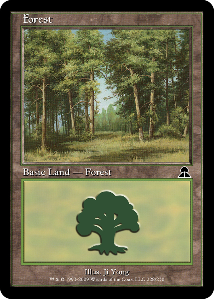 Forest (ME3-228) - Masters Edition III Foil - Premium MTG Single from Wizards of the Coast - Just $0! Shop now at Game Crave Tournament Store