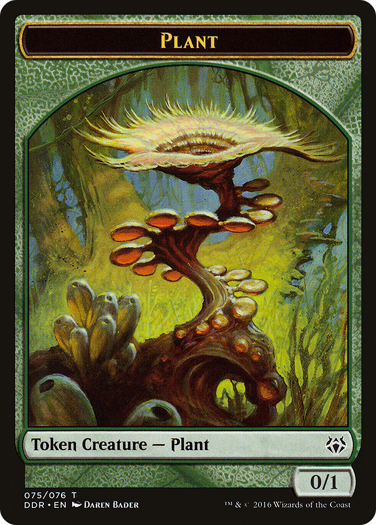 Plant (DDR-075) - Duel Decks: Nissa vs. Ob Nixilis - Premium MTG Single from Wizards of the Coast - Just $0.21! Shop now at Game Crave Tournament Store