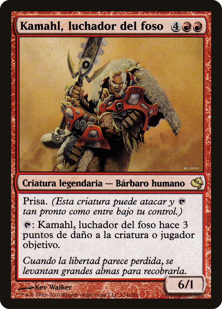 Kamahl, Pit Fighter (PS11-114) - Salvat 2011 - Premium MTG Single from Wizards of the Coast - Just $0! Shop now at Game Crave Tournament Store