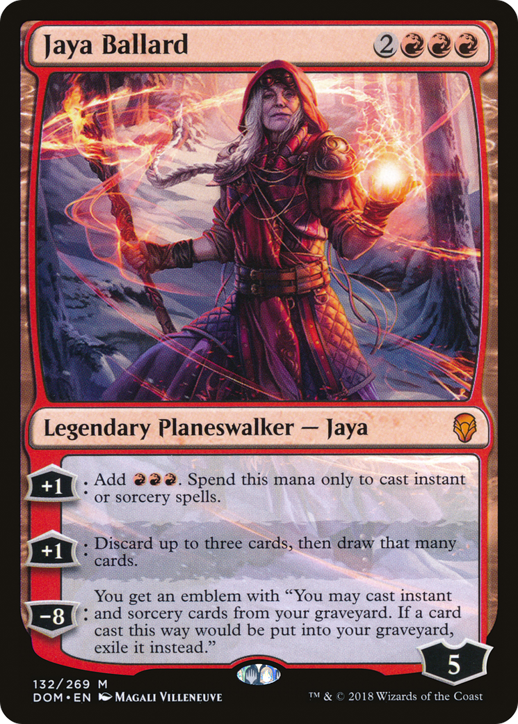 Jaya Ballard (DOM-132) - Dominaria Foil - Premium MTG Single from Wizards of the Coast - Just $0.33! Shop now at Game Crave Tournament Store