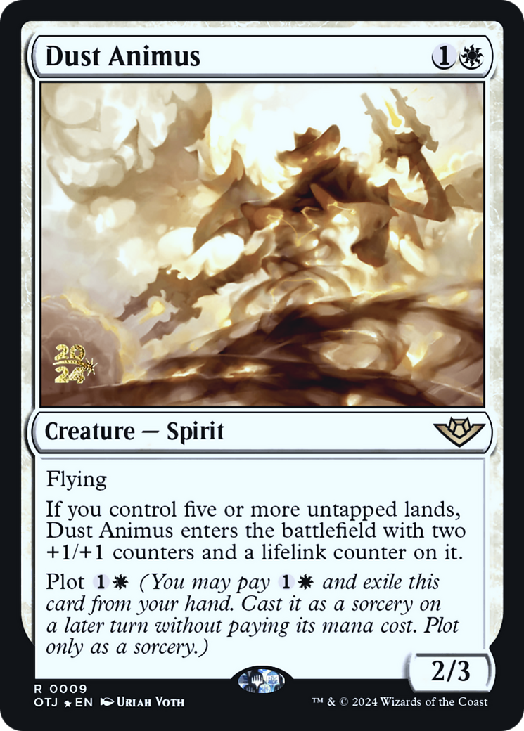 Dust Animus (POTJ-09S) - Outlaws of Thunder Junction Promos Foil - Premium MTG Single from Wizards of the Coast - Just $0.38! Shop now at Game Crave Tournament Store