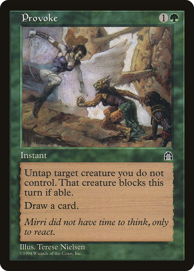 Provoke (STH-113) - Stronghold - Premium MTG Single from Wizards of the Coast - Just $0.08! Shop now at Game Crave Tournament Store