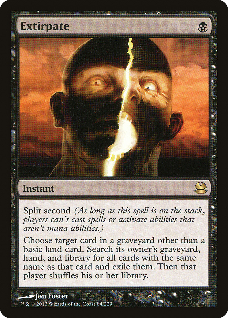 Extirpate (MMA-084) - Modern Masters - Premium MTG Single from Wizards of the Coast - Just $0.37! Shop now at Game Crave Tournament Store