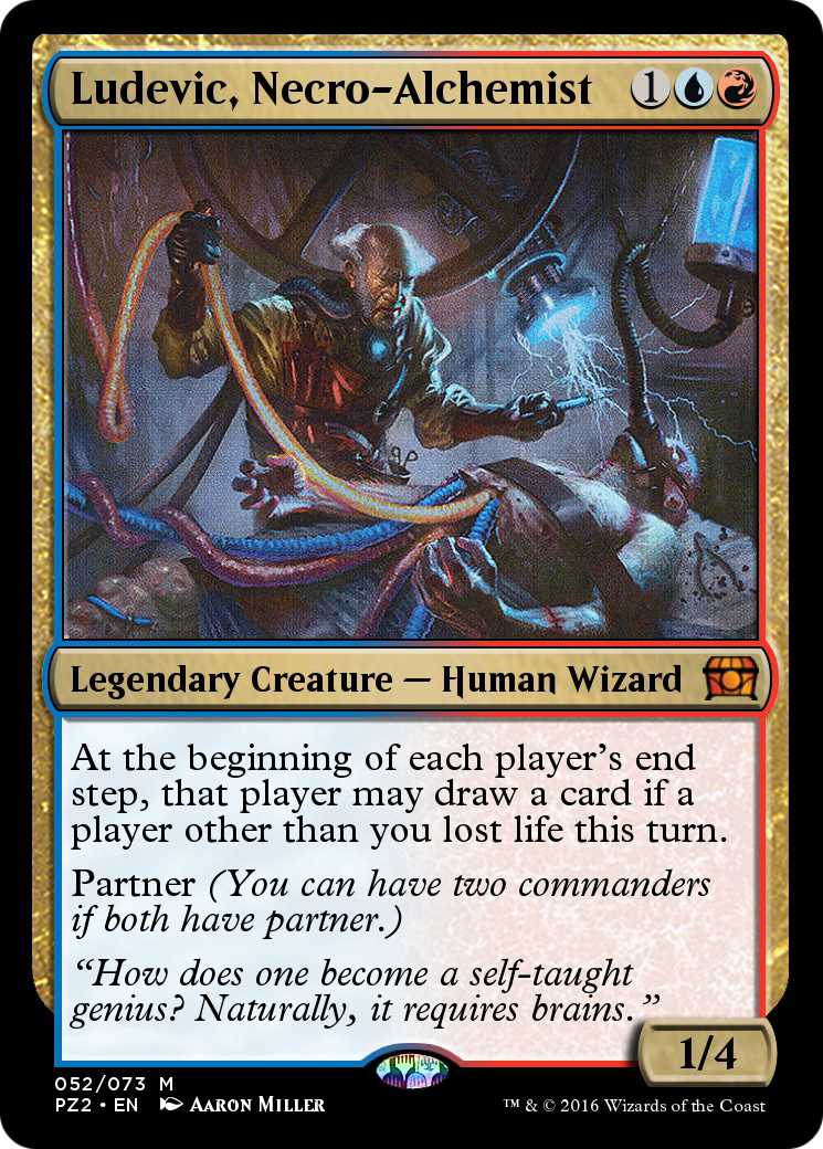Ludevic, Necro-Alchemist (PZ2-052) - Treasure Chest Foil - Premium MTG Single from Wizards of the Coast - Just $0! Shop now at Game Crave Tournament Store
