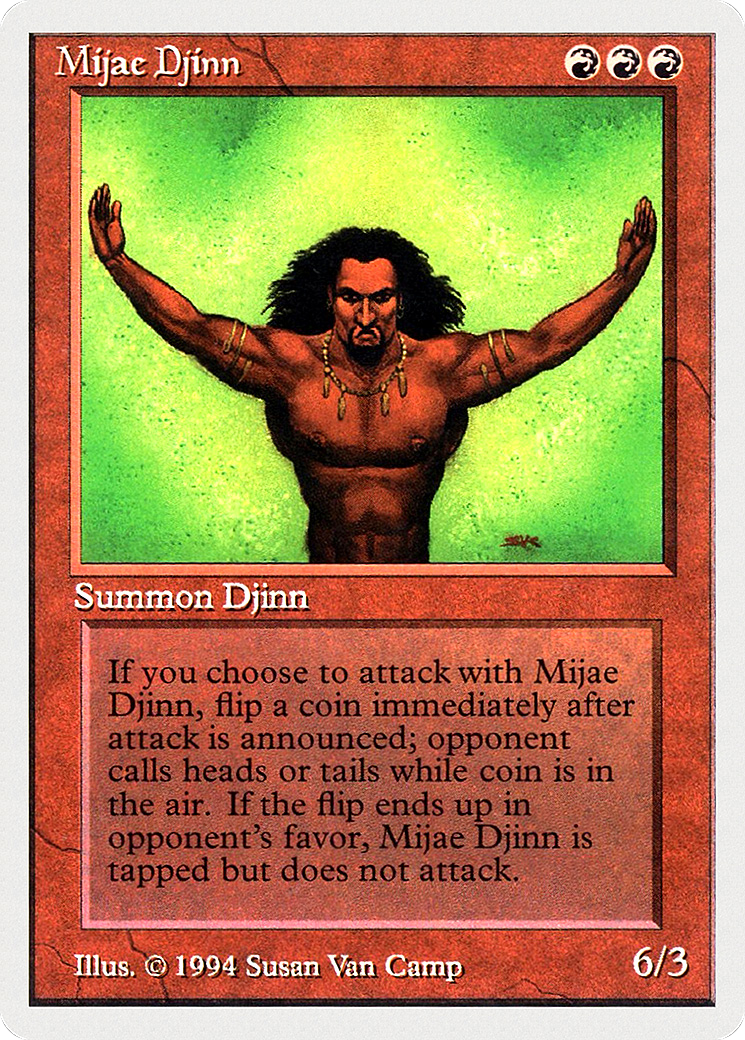 Mijae Djinn (SUM-166) - Summer Magic / Edgar - Premium MTG Single from Wizards of the Coast - Just $12! Shop now at Game Crave Tournament Store