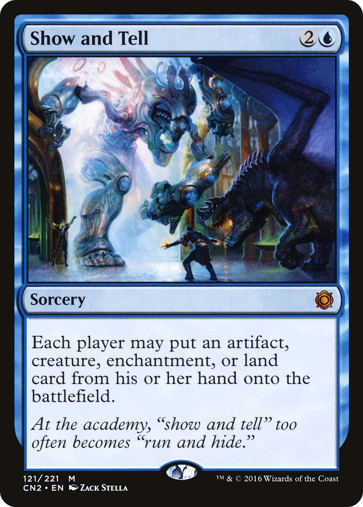 Show and Tell (CN2-121) - Conspiracy: Take the Crown Foil - Premium MTG Single from Wizards of the Coast - Just $6.24! Shop now at Game Crave Tournament Store