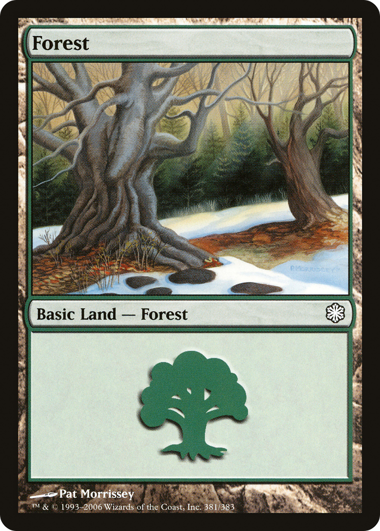 Forest (CST-381) - Coldsnap Theme Decks - Premium MTG Single from Wizards of the Coast - Just $0.24! Shop now at Game Crave Tournament Store