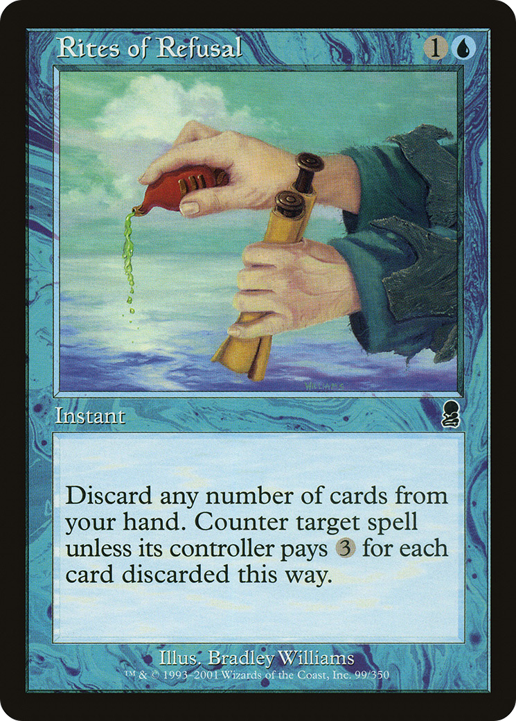 Rites of Refusal (ODY-099) - Odyssey Foil - Premium MTG Single from Wizards of the Coast - Just $0.95! Shop now at Game Crave Tournament Store