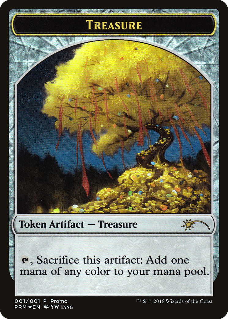 Treasure (PLNY-001) - Lunar New Year 2018  Foil - Premium MTG Single from Wizards of the Coast - Just $51.54! Shop now at Game Crave Tournament Store