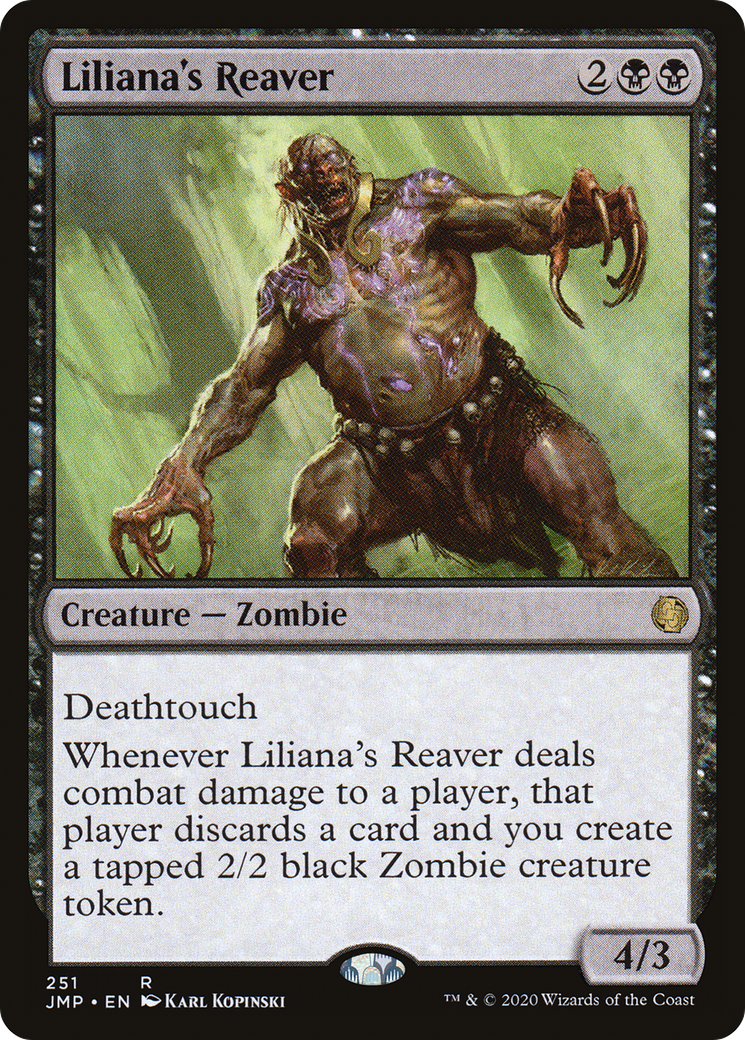 Liliana's Reaver (JMP-251) - Jumpstart - Premium MTG Single from Wizards of the Coast - Just $0.08! Shop now at Game Crave Tournament Store