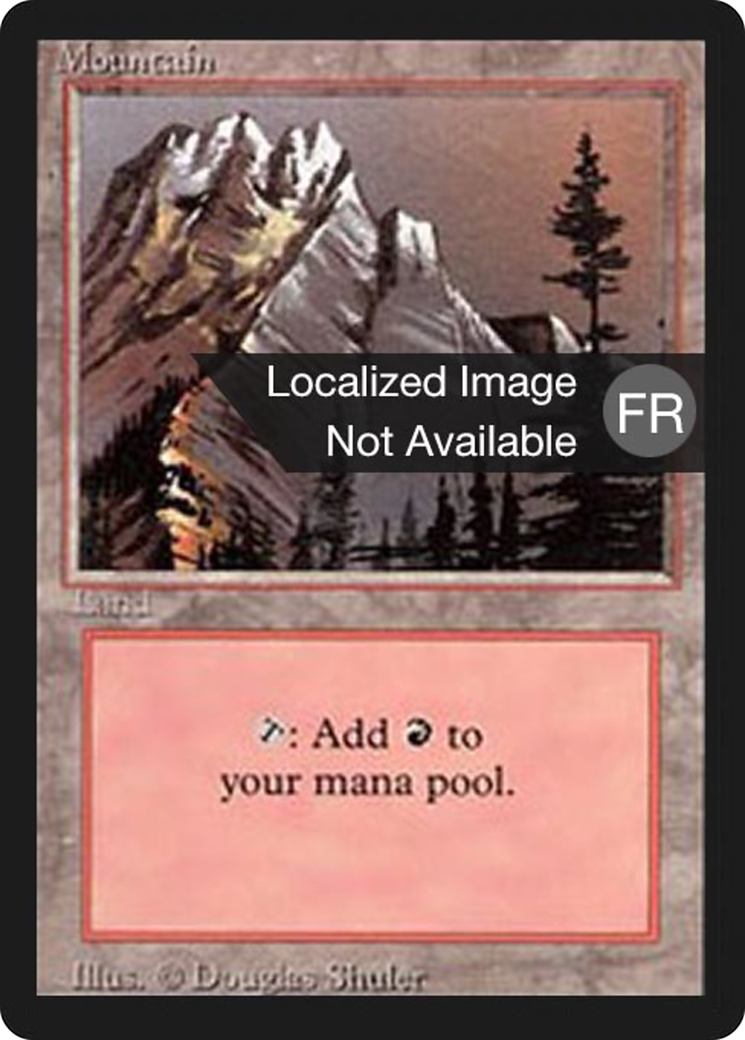 Mountain (FBB-301) - Foreign Black Border - Premium MTG Single from Wizards of the Coast - Just $0.84! Shop now at Game Crave Tournament Store