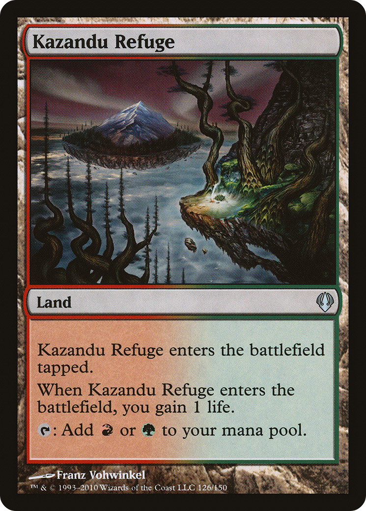 Kazandu Refuge (ARC-126) - Archenemy - Premium MTG Single from Wizards of the Coast - Just $0.08! Shop now at Game Crave Tournament Store