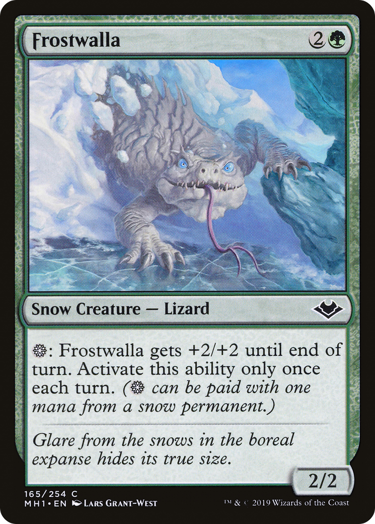Frostwalla (MH1-165) - Modern Horizons - Premium MTG Single from Wizards of the Coast - Just $0.08! Shop now at Game Crave Tournament Store