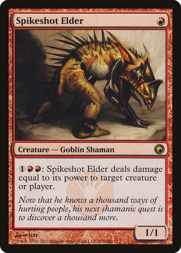 Spikeshot Elder (SOM-104) - Scars of Mirrodin - Premium MTG Single from Wizards of the Coast - Just $0.08! Shop now at Game Crave Tournament Store
