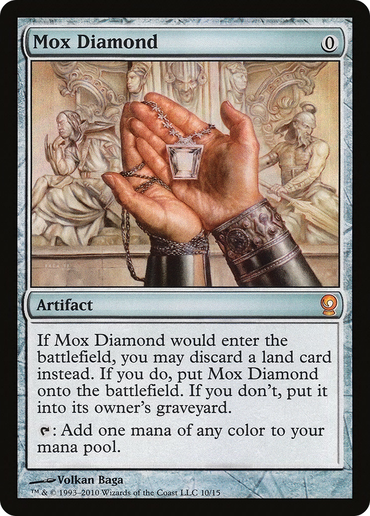 Mox Diamond (V10-010) - From the Vault: Relics Foil - Premium MTG Single from Wizards of the Coast - Just $200.35! Shop now at Game Crave Tournament Store