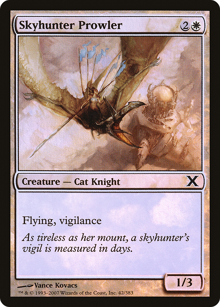 Skyhunter Prowler (10E-42★) - Tenth Edition Foil - Premium MTG Single from Wizards of the Coast - Just $0.08! Shop now at Game Crave Tournament Store