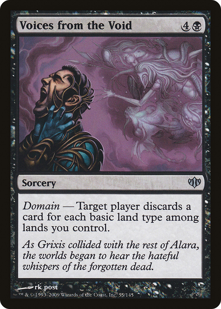 Voices from the Void (CON-055) - Conflux Foil - Premium MTG Single from Wizards of the Coast - Just $0.08! Shop now at Game Crave Tournament Store