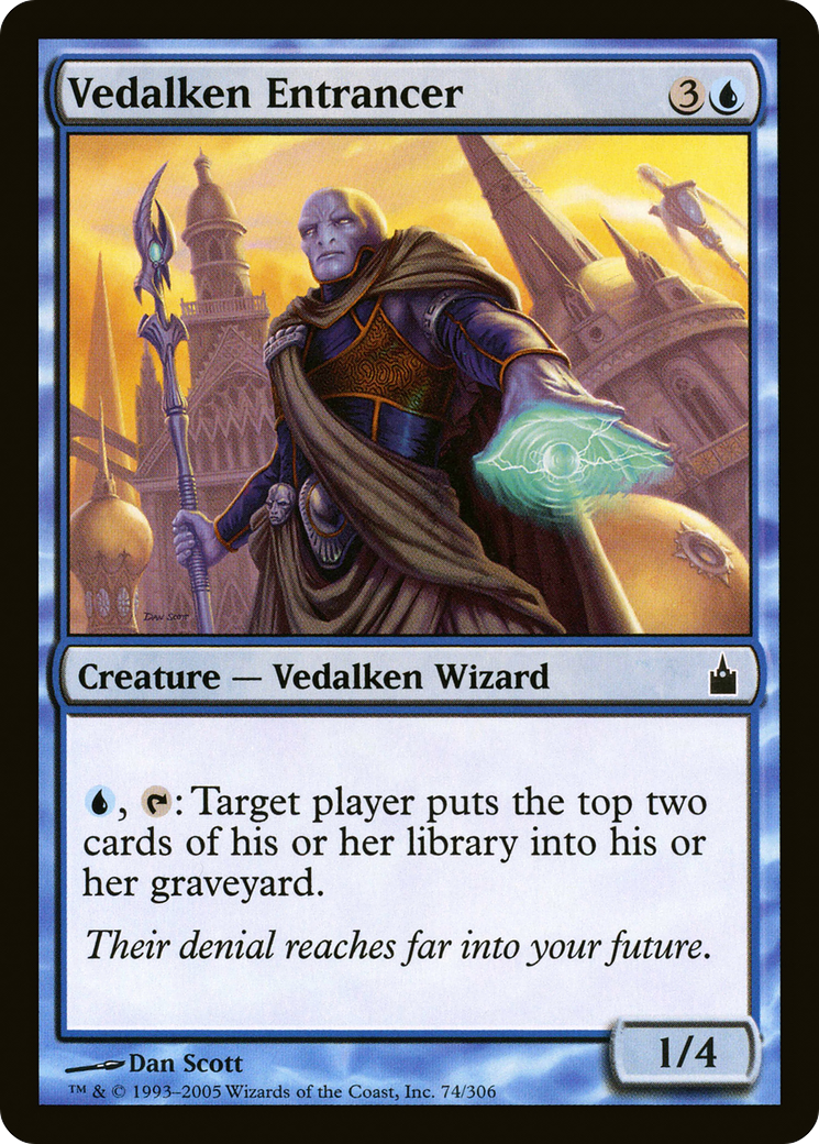 Vedalken Entrancer (RAV-074) - Ravnica: City of Guilds - Premium MTG Single from Wizards of the Coast - Just $0.08! Shop now at Game Crave Tournament Store