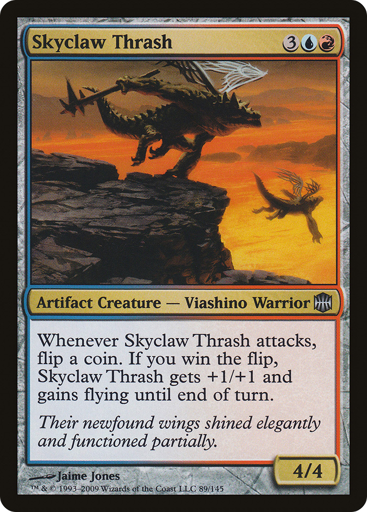 Skyclaw Thrash (ARB-089) - Alara Reborn Foil - Premium MTG Single from Wizards of the Coast - Just $0.12! Shop now at Game Crave Tournament Store