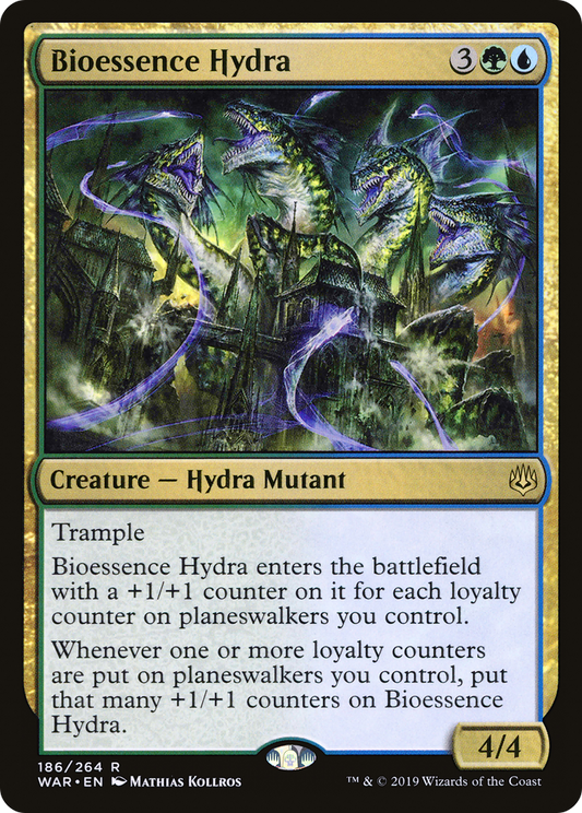 Bioessence Hydra (WAR-186) - War of the Spark Foil - Premium MTG Single from Wizards of the Coast - Just $0.11! Shop now at Game Crave Tournament Store