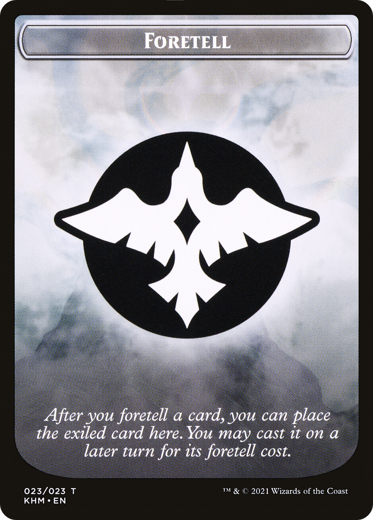 Foretell (TKHM-023) - Kaldheim Tokens - Premium MTG Single from Wizards of the Coast - Just $0! Shop now at Game Crave Tournament Store