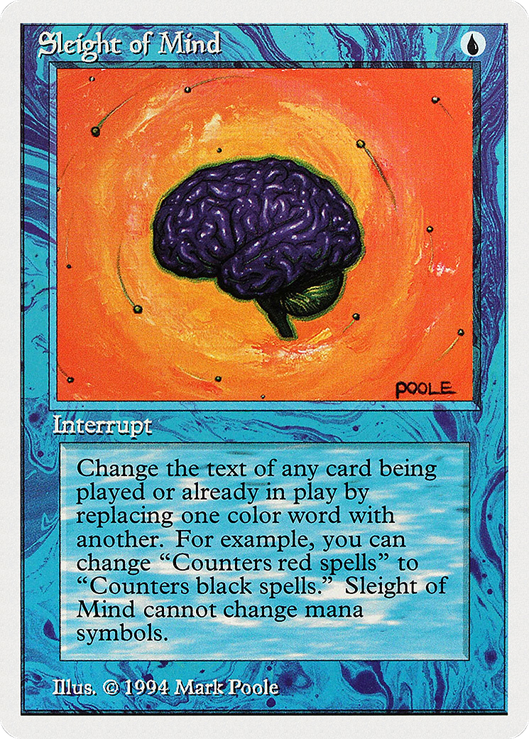 Sleight of Mind (SUM-081) - Summer Magic / Edgar - Premium MTG Single from Wizards of the Coast - Just $0! Shop now at Game Crave Tournament Store