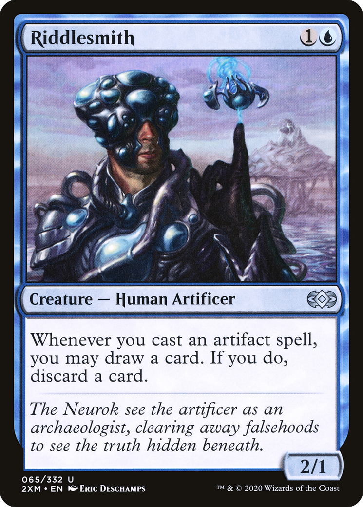 Riddlesmith (2XM-065) - Double Masters - Premium MTG Single from Wizards of the Coast - Just $0.08! Shop now at Game Crave Tournament Store