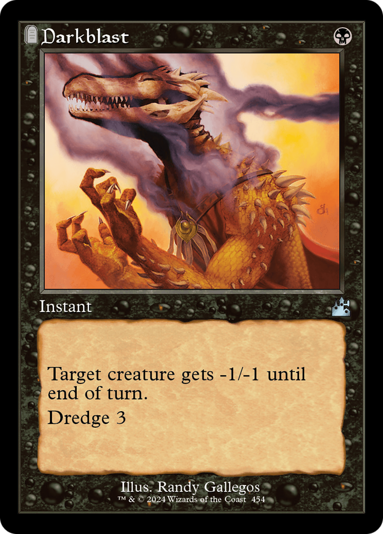 Darkblast (RVR-454) - Ravnica Remastered Foil - Premium MTG Single from Wizards of the Coast - Just $4.82! Shop now at Game Crave Tournament Store