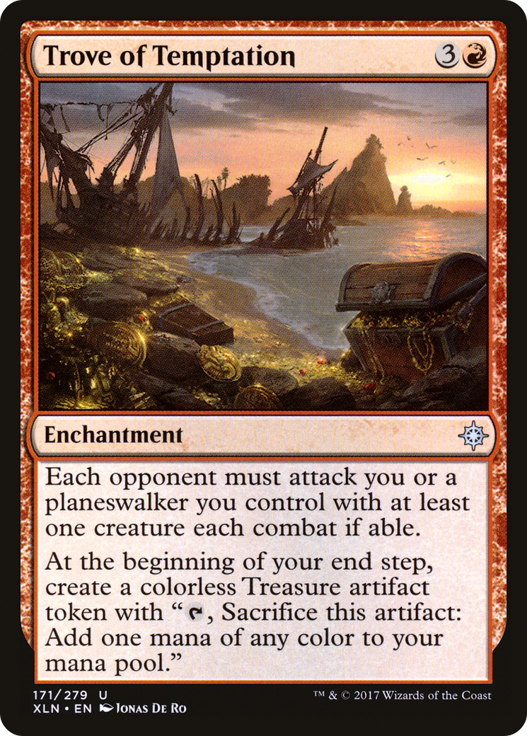 Trove of Temptation (XLN-171) - Ixalan - Premium MTG Single from Wizards of the Coast - Just $0.08! Shop now at Game Crave Tournament Store