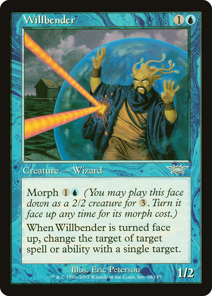 Willbender (LGN-058) - Legions Foil - Premium MTG Single from Wizards of the Coast - Just $4.55! Shop now at Game Crave Tournament Store