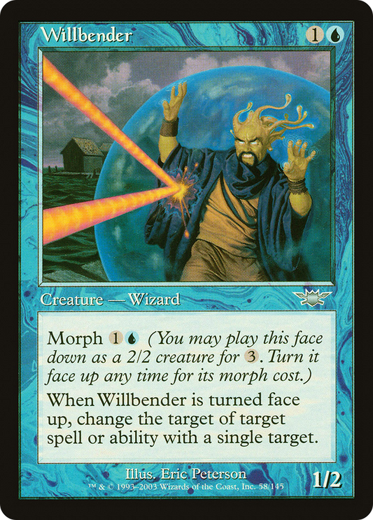Willbender (LGN-058) - Legions Foil - Premium MTG Single from Wizards of the Coast - Just $4.55! Shop now at Game Crave Tournament Store